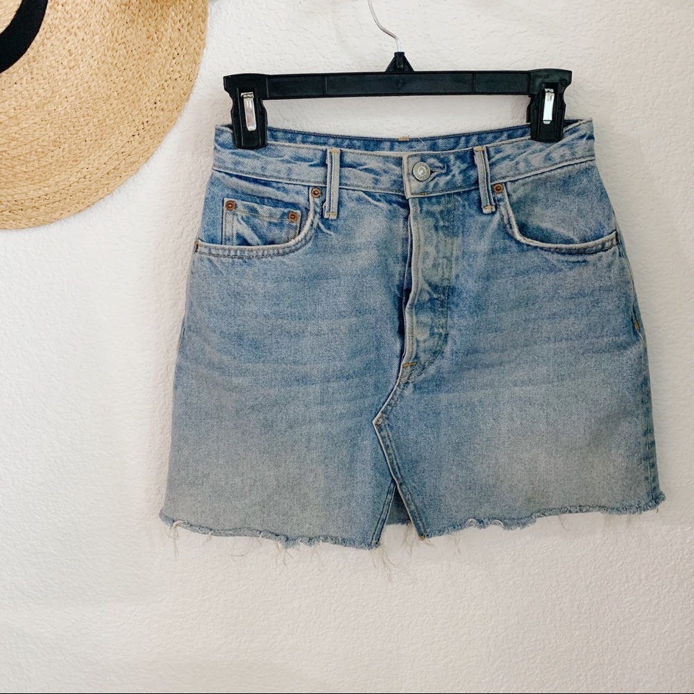 GRLFRND “Milla” Denim Skirt size 25